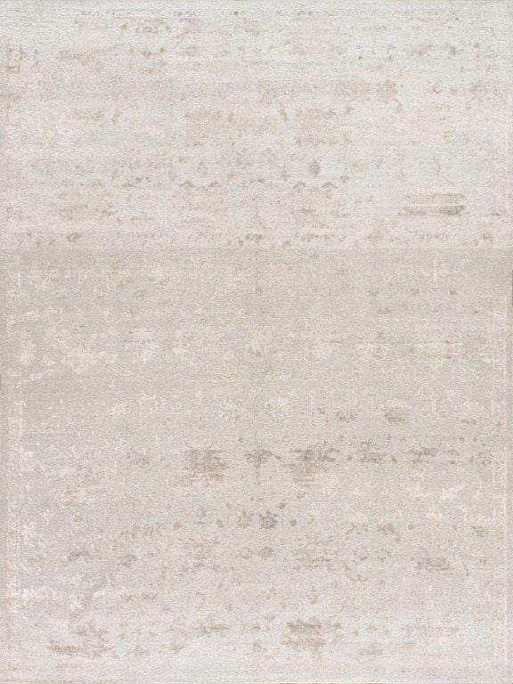 Transitional Collection Hand-Knotted Bamboo Silk Area Rug- 8'10" X 11'10"