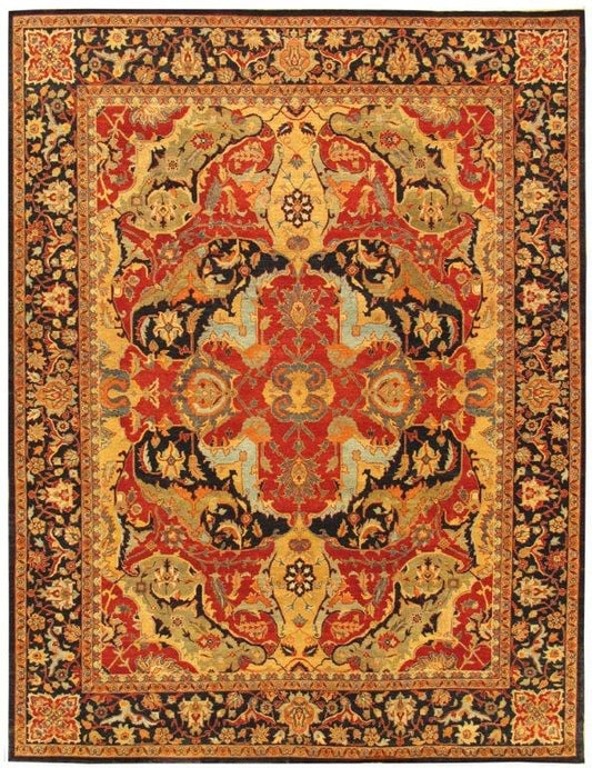 Bidjar Collection Hand-Knotted Lamb's Wool Area Rug- 9' 10" X 13' 0"