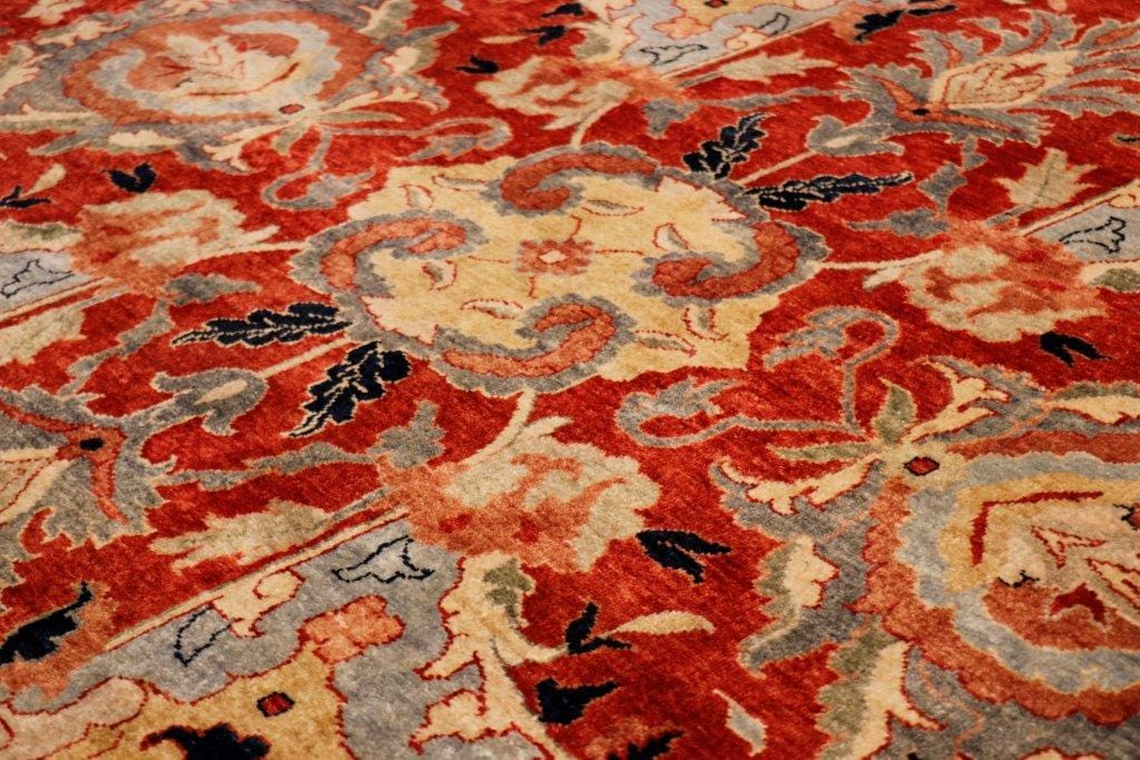 Bidjar Collection Hand-Knotted Lamb's Wool Area Rug- 9' 0" X 12' 0"