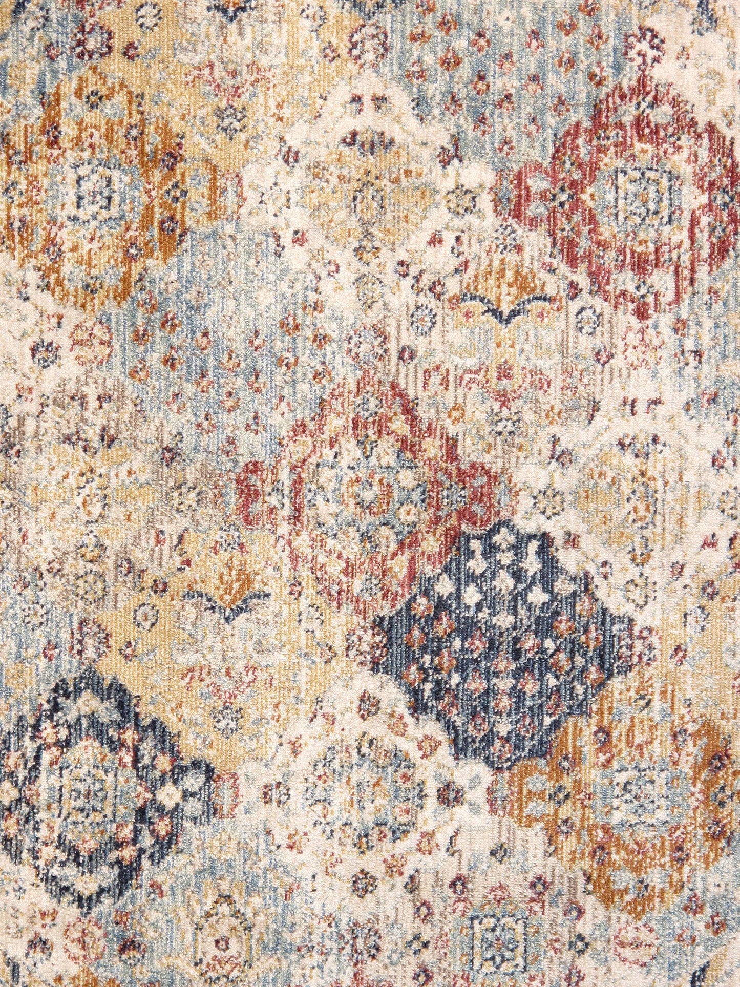 Heritage Design Power Loom Beige Area Rug