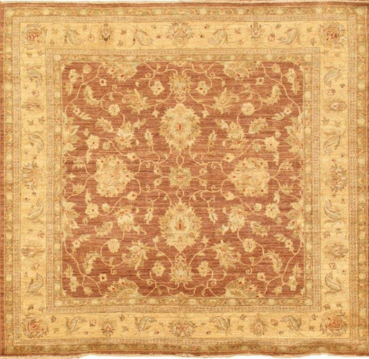 Ferehan Collection Hand-Knotted Lamb's Wool Area Rug- 5' 3" X 5'10"