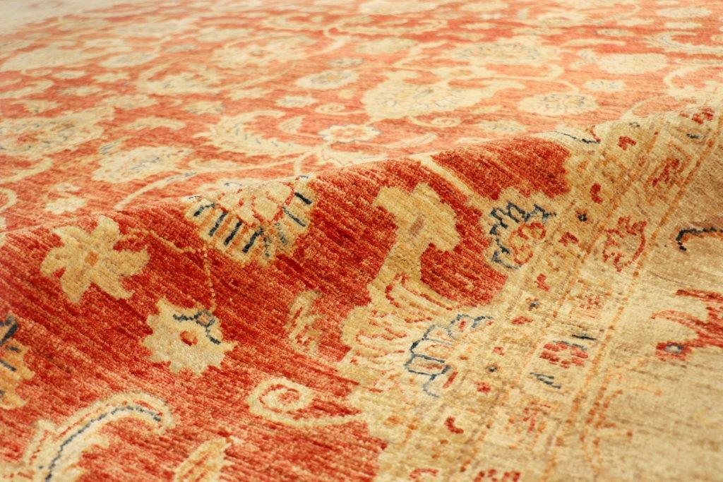 Ferehan Collection Hand-Knotted Lamb's Wool Area Rug- 8'10" X 11'11"