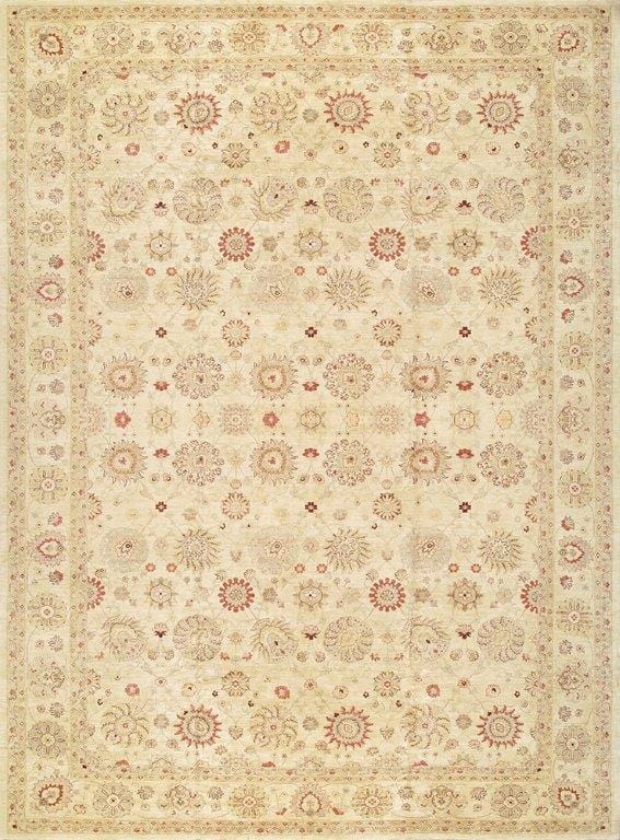 Ferehan Collection Hand-Knotted Lamb's Wool Area Rug-14' 0" X 19' 0"
