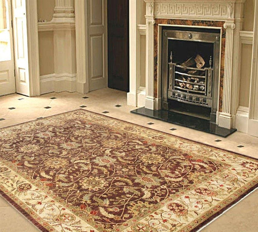 Ferehan Collection Hand-Knotted Lamb's Wool Area Rug- 8' 0" X 10' 5"