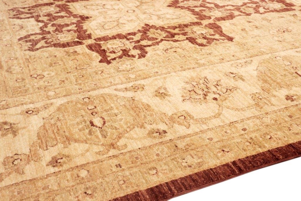 Ferehan Collection Hand-Knotted Lamb's Wool Area Rug- 9' 1" X 12' 5"