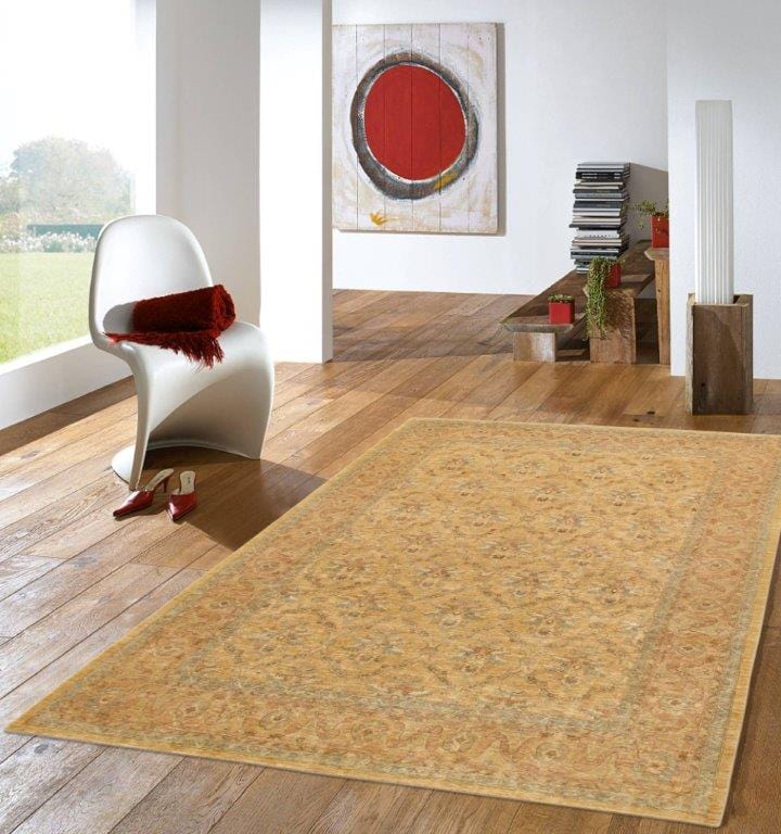 Ferehan Collection Hand-Knotted Lamb's Wool Area Rug- 8'11" X 11' 5"