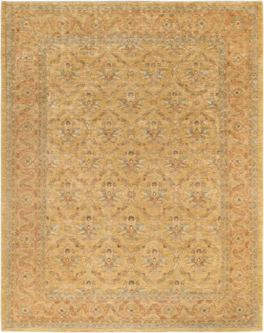 Ferehan Collection Hand-Knotted Lamb's Wool Area Rug- 8'11" X 11' 5"