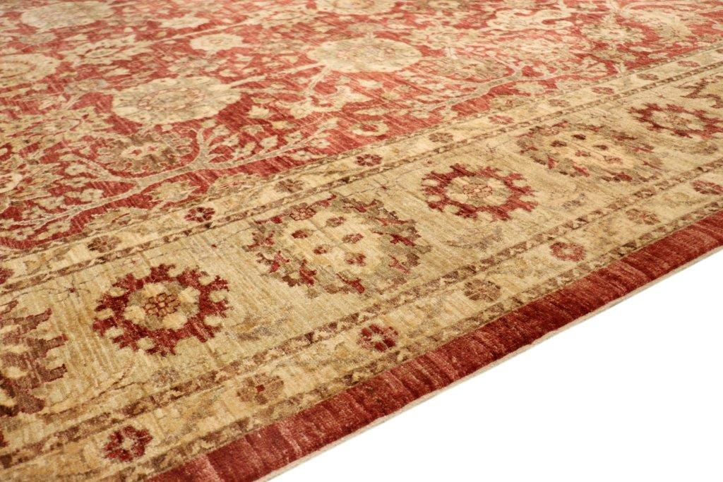 Ferehan Collection Hand-Knotted Lamb's Wool Area Rug- 9' 1" X 12' 0"