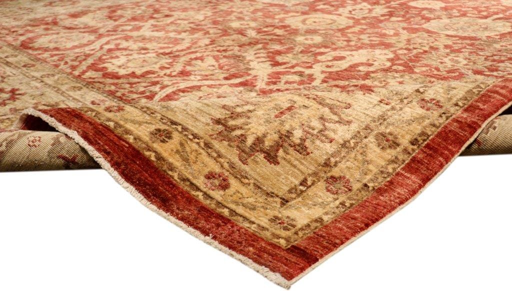 Ferehan Collection Hand-Knotted Lamb's Wool Area Rug- 9' 1" X 12' 0"