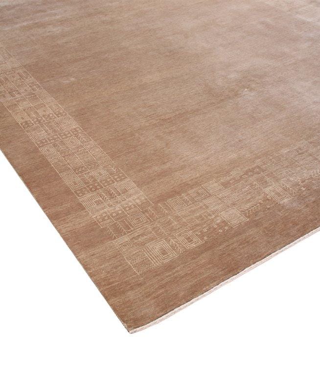 Gabbeh Collection Hand-Knotted Lamb's Wool Area Rug- 8' 0" X 9' 7"