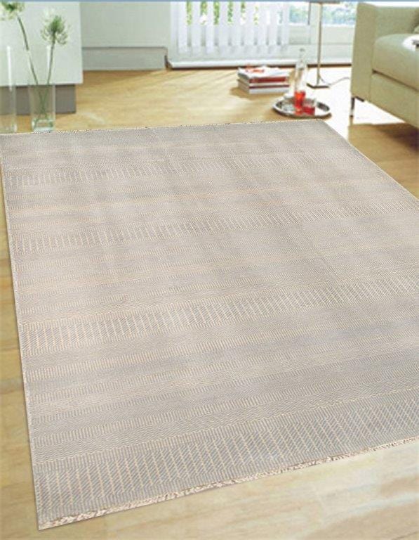 Transitional Collection Hand-Knotted Lamb's Wool Area Rug- 6' 0" X 9' 0"