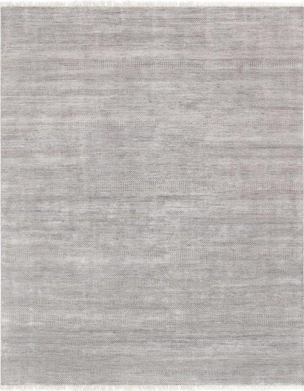 Transitional Collection Hand-Knotted Silk & Wool Area Rug- 9' 0" X 12' 2"