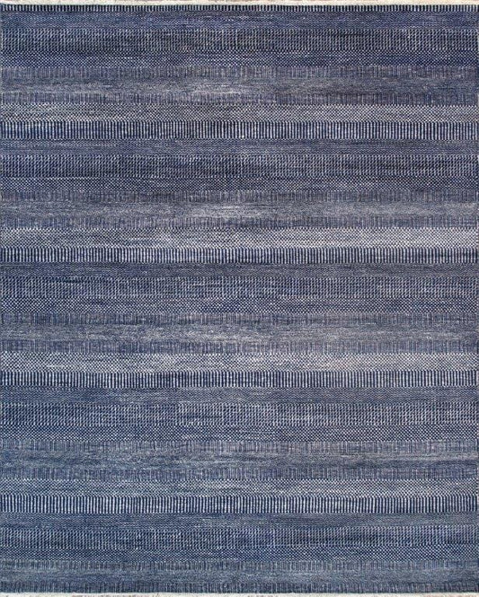 Transitiona Collection Hand-Kontted Silk & Wool Area Rug- 9' 2" X 12' 4"