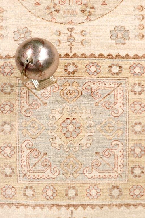 Pasargtad Home Khotan Collection Hand-Knotted Lamb's Wool Area Rug- 8' 4" X 11'10"