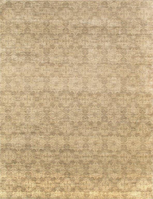 Modern Collection Hand-Knotted Lamb's Wool Area Rug- 7' 11" X 10' 1"