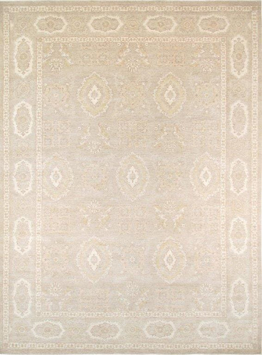 Ferehan Collection Hand-Knotted Wool Area Rug- 8' 8" X 11' 9"
