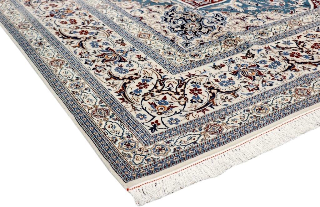 Nain Colletion Hand-Knotted Silk & Wool Area Rug- 6'11" X 10' 7"