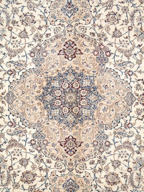 Nain Collection Hand-Knotted Silk & Wool Area Rug- 8' 6" X 12' 0"