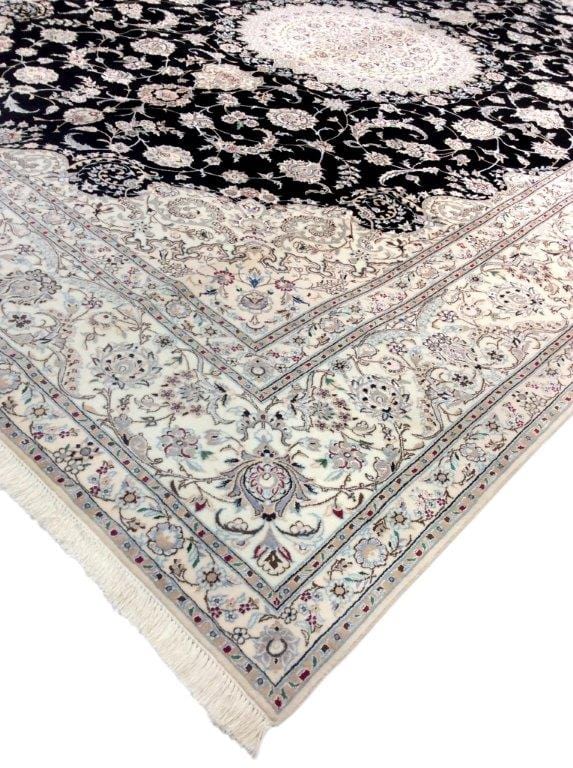 Nain Collection Hand-Knotted Silk & Wool Area Rug- 8' 5" X 11' 6"