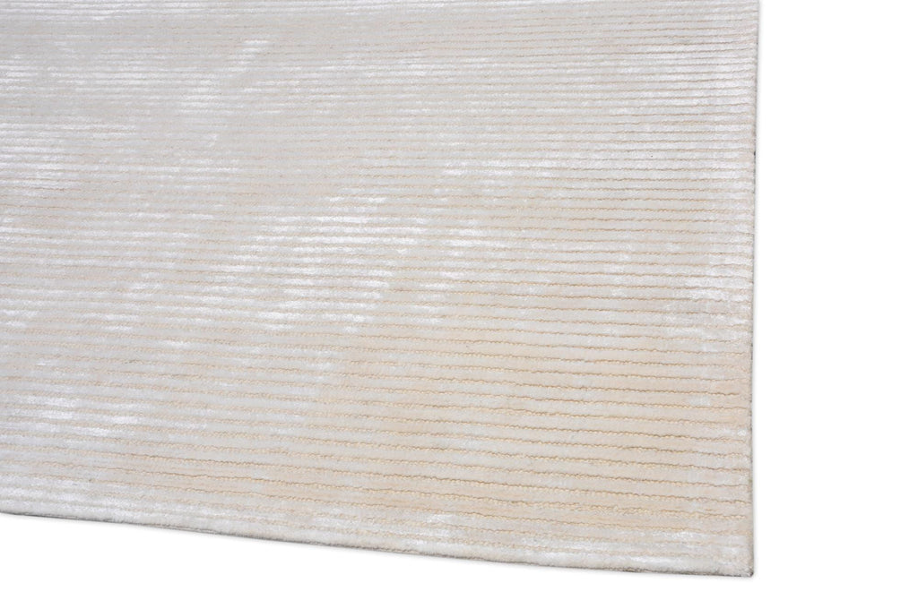 Pasargad Home Edgy Collection Hand-Tufted Bamboo Silk & Wool Area Rug,  7' 9" X  9' 9", Beige
