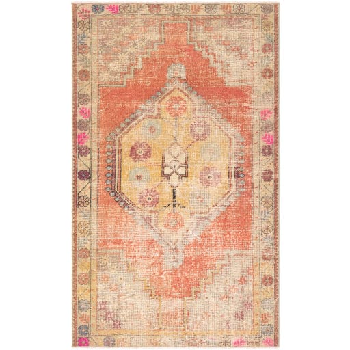 Antique One of a Kind OOAK-1059 3'7" x 5'11" Rug