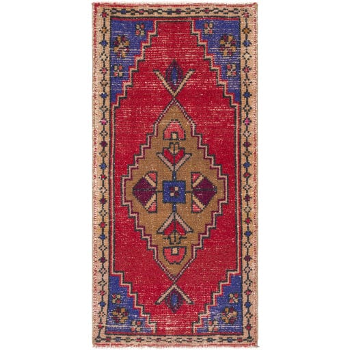 Antique One of a Kind OOAK-1401 1'7'' x 3'3'' Rug