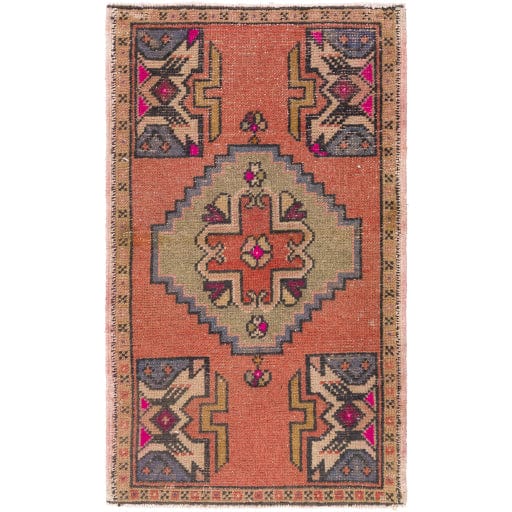 Antique One of a Kind OOAK-1404 1'10'' x 3' Rug