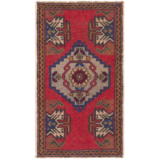 Antique One of a Kind OOAK-1406 1'8'' x 2'11'' Rug