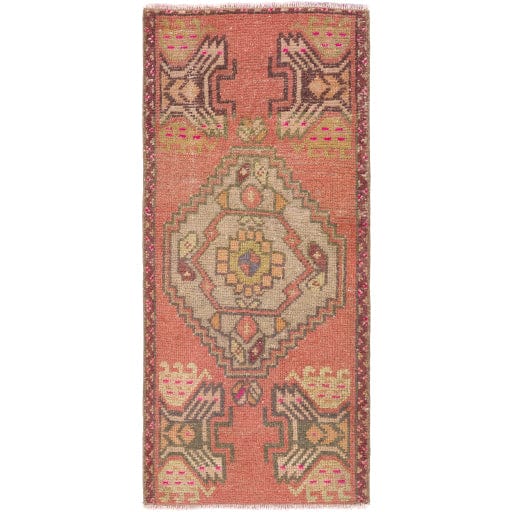 Antique One of a Kind OOAK-1410 1'7'' x 3'4'' Rug