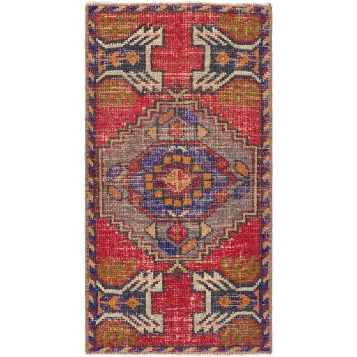 Antique One of a Kind OOAK-1422 1'8'' x 3'1'' Rug
