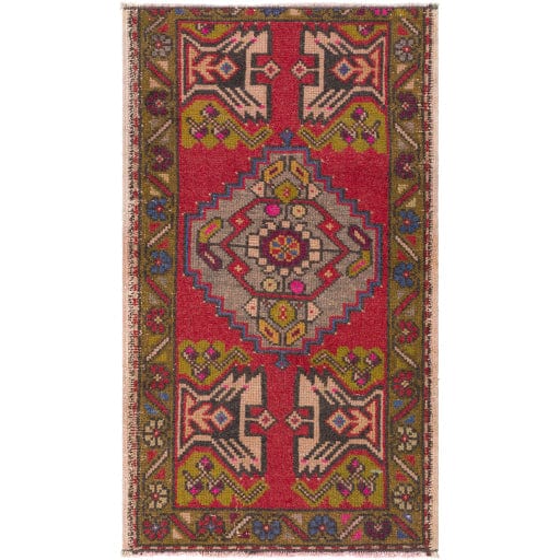 Antique One of a Kind OOAK-1441 1'10'' x 3'2'' Rug