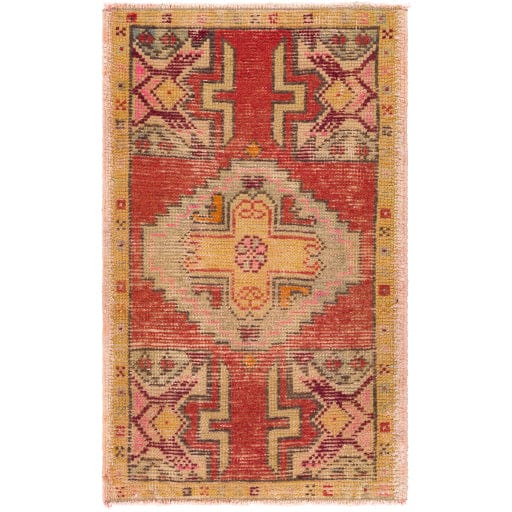 Antique One of a Kind OOAK-1443 1'10'' x 3' Rug