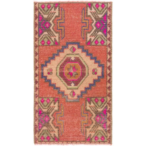 Antique One of a Kind OOAK-1448 1'6'' x 2'9'' Rug