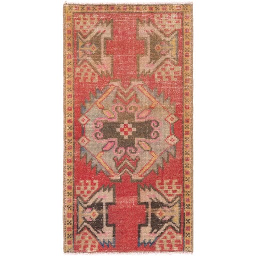 Antique One of a Kind OOAK-1450 1'6'' x 2'10'' Rug