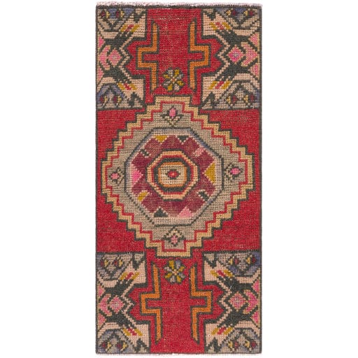 Antique One of a Kind OOAK-1465 1'5'' x 3' Rug