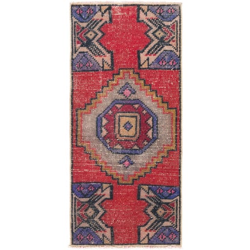 Antique One of a Kind OOAK-1487 1'4'' x 3'1'' Rug