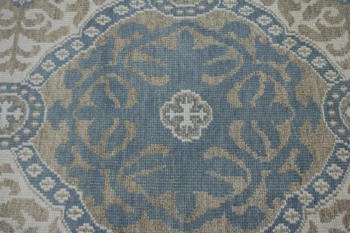 Muted Geometric 6X9 Modern Oriental Rug