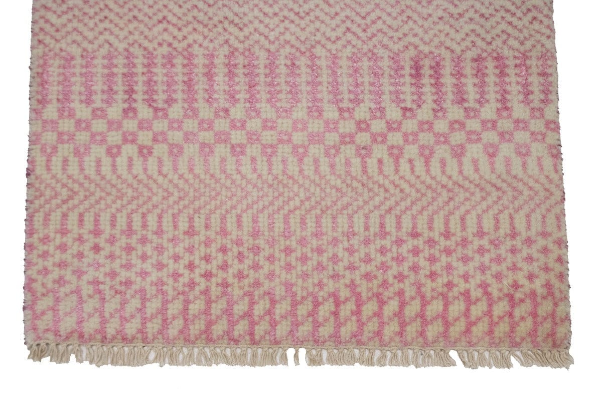 Pink Grass Design 2X3 Modern Oriental Rug