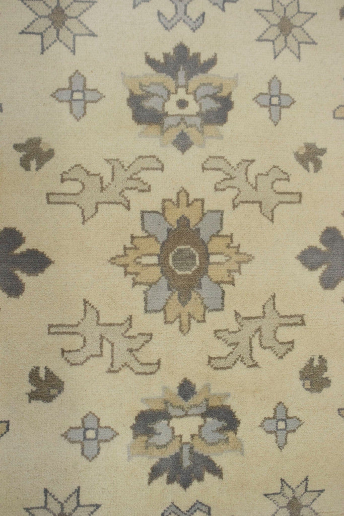 Muted Cream Floral 10X14 Chobi Oushak Oriental Rug