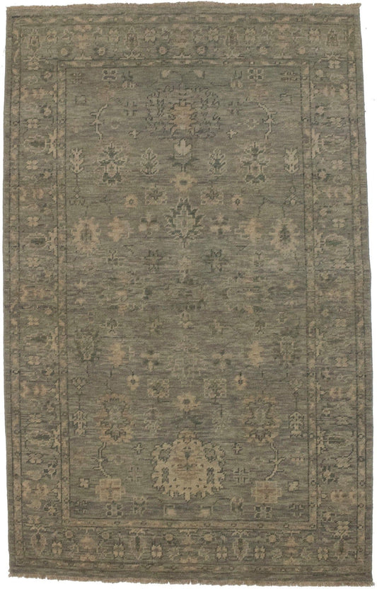 Transitional Floral 5X8 Oriental Rug