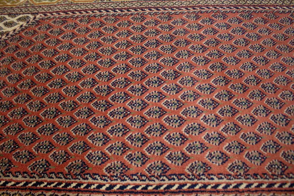 Bittersweet Red Floral 2'5X4'5 Indo Botemir Oriental Rug