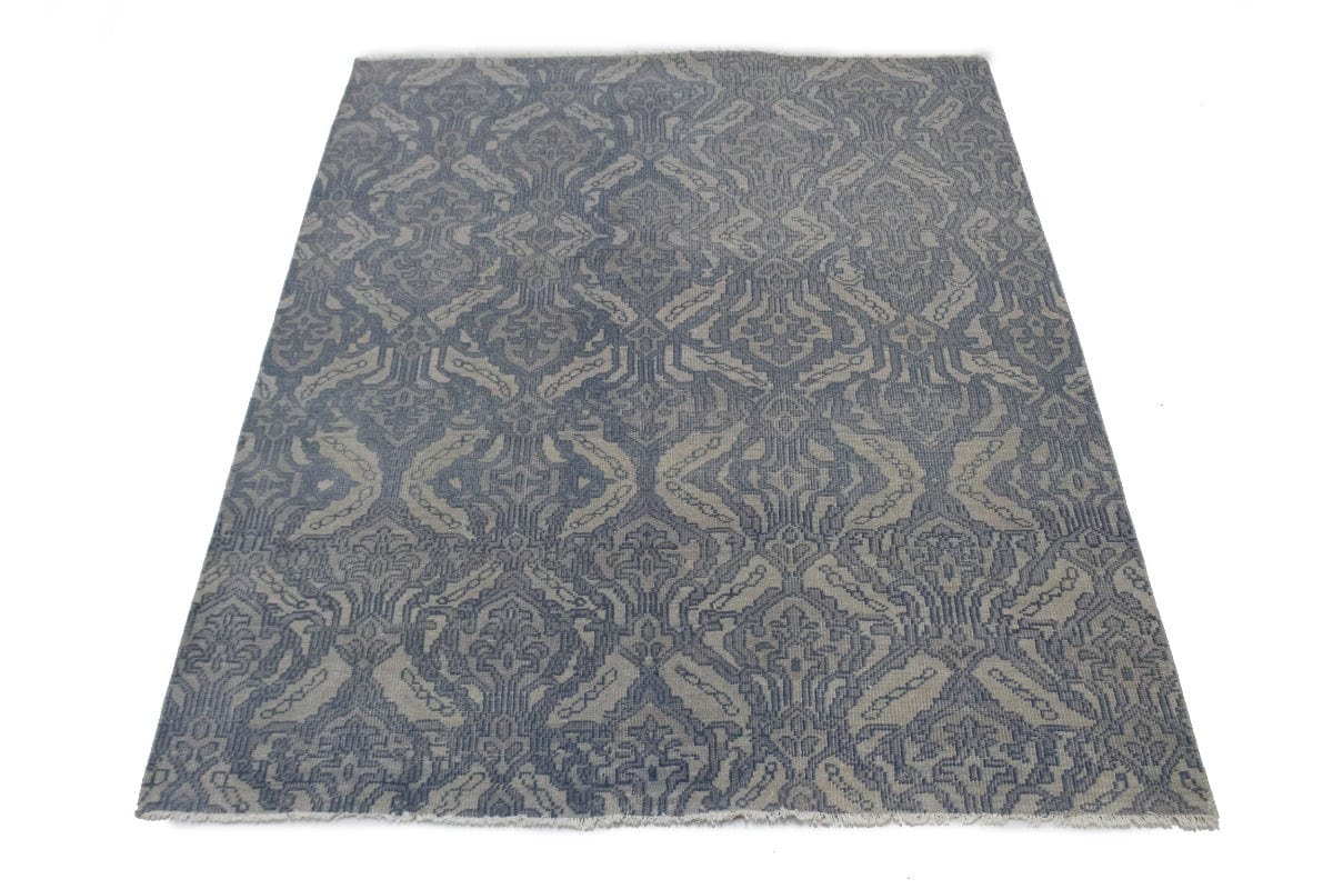 Floral Transitional 8X10 Modern Oriental Rug