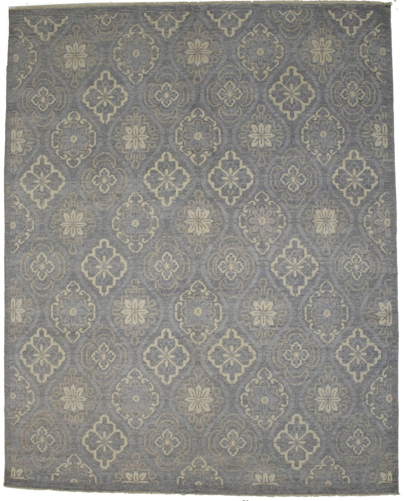 Floral Gray 8X10 Modern Oriental Rug