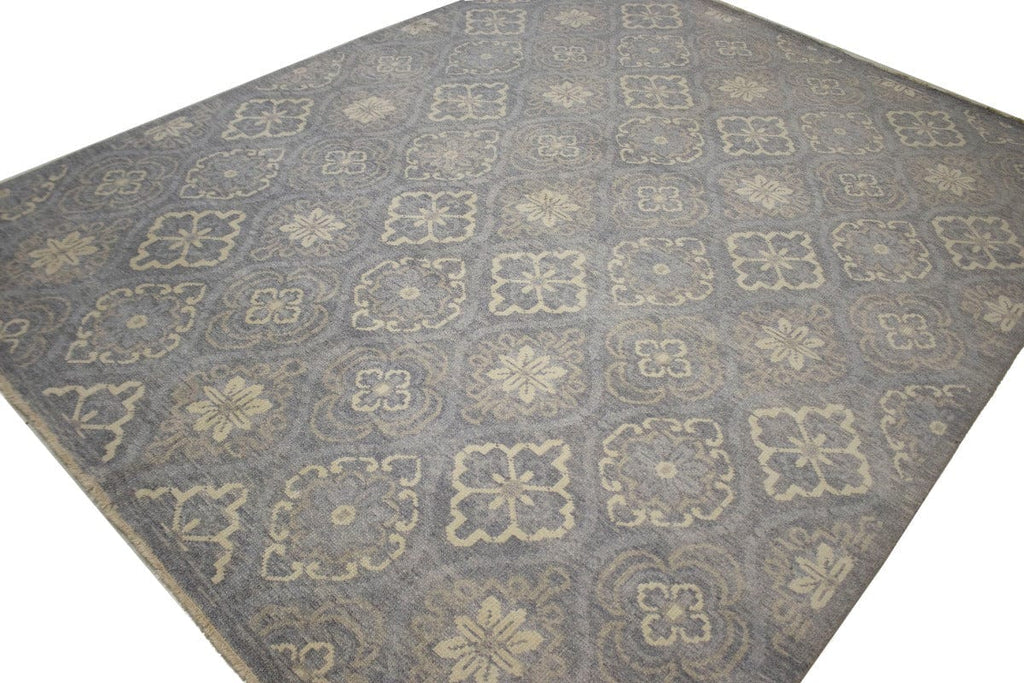 Floral Gray 8X10 Modern Oriental Rug