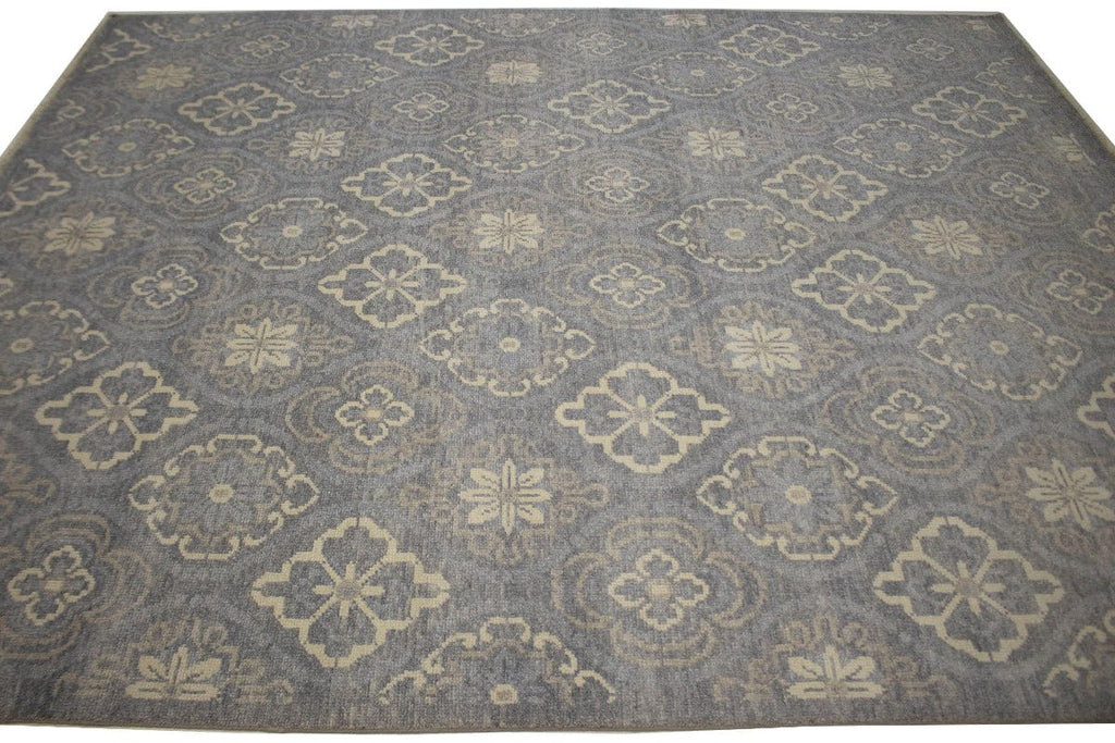 Floral Gray 8X10 Modern Oriental Rug