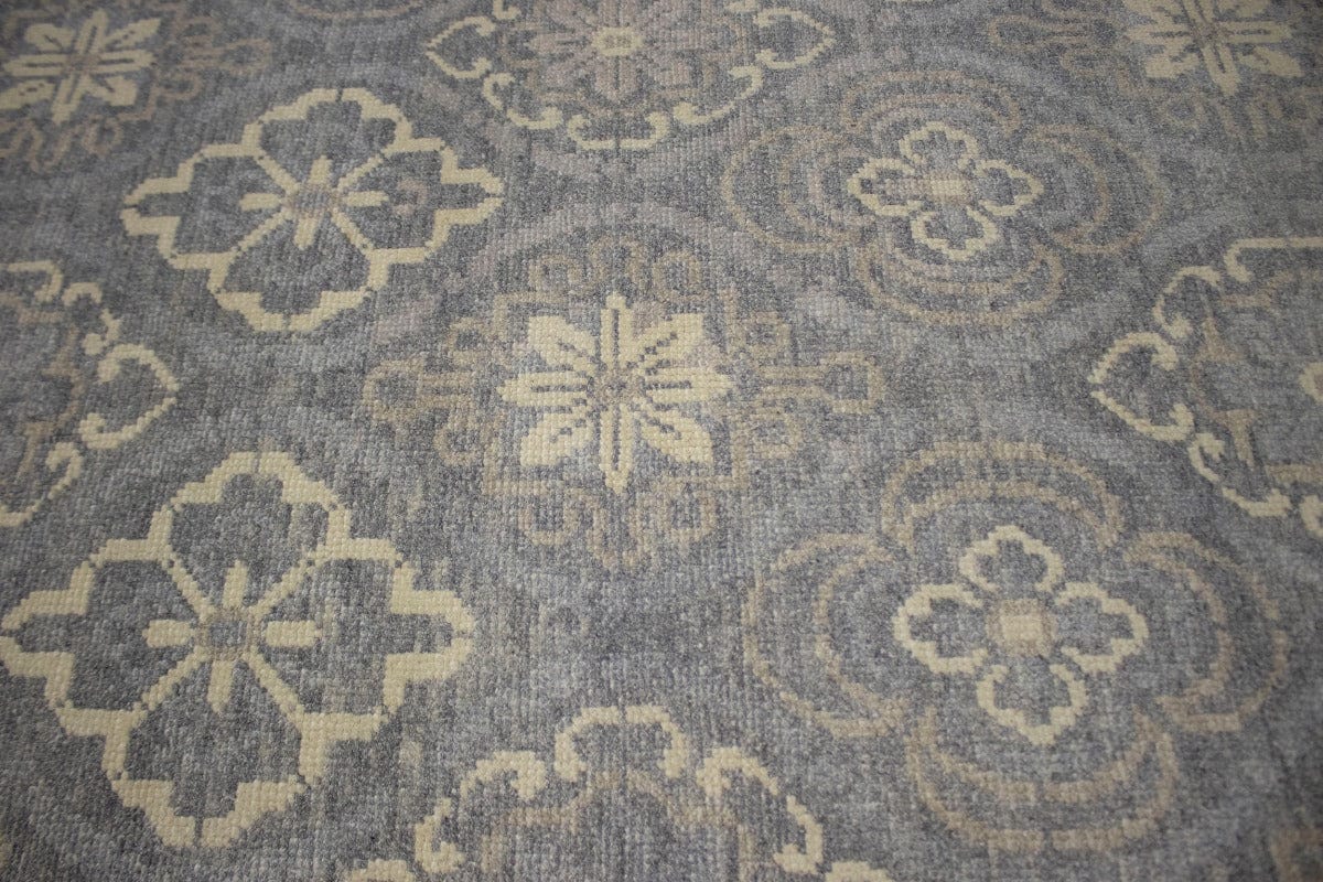 Floral Gray 8X10 Modern Oriental Rug