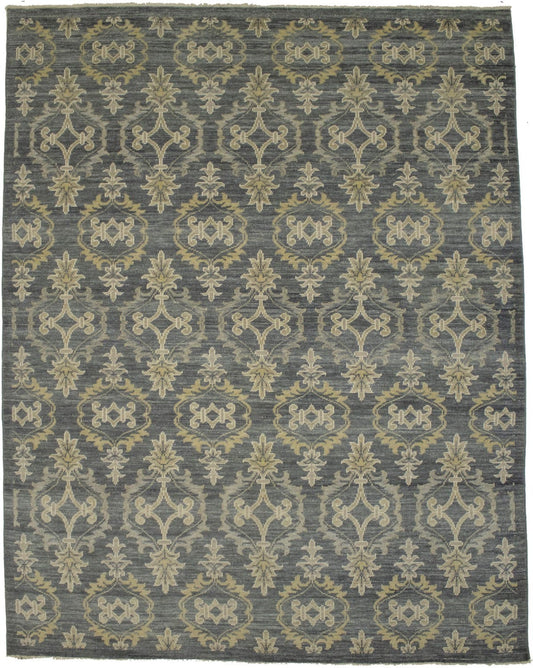 Dark Gray 8X10 Modern Oriental Rug