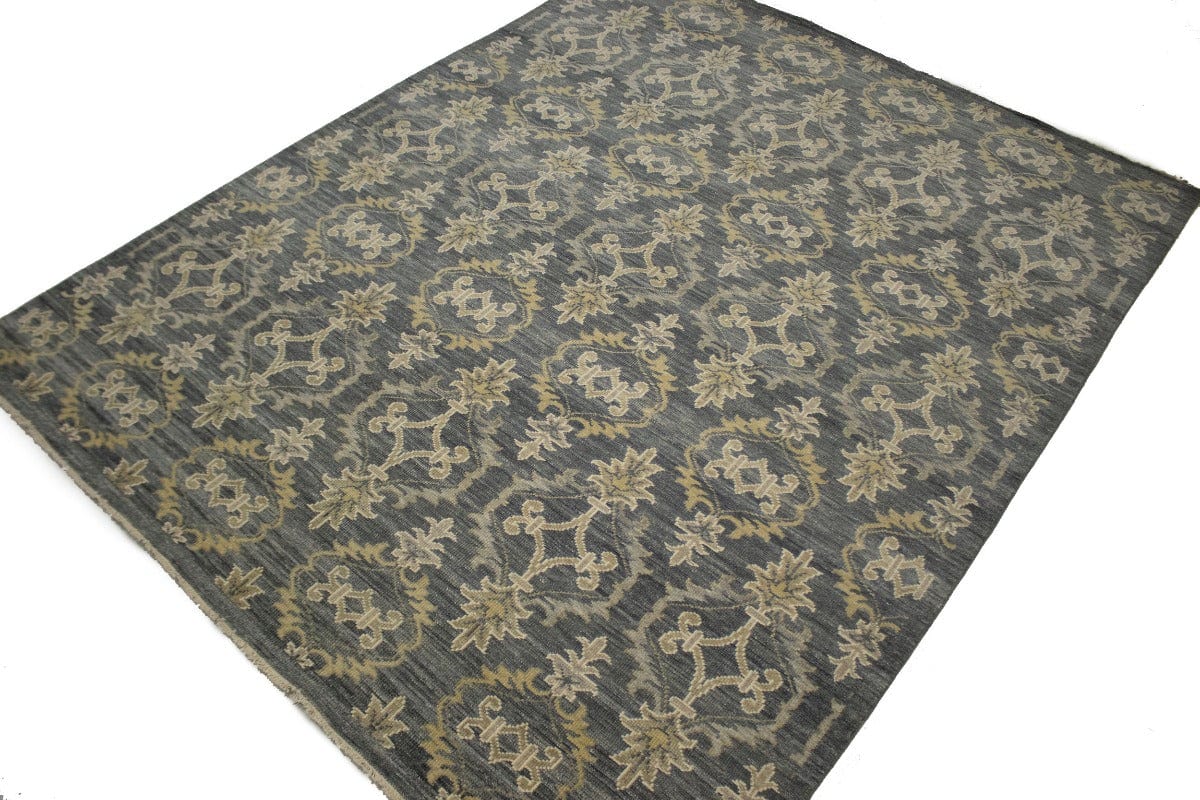 Dark Gray 8X10 Modern Oriental Rug