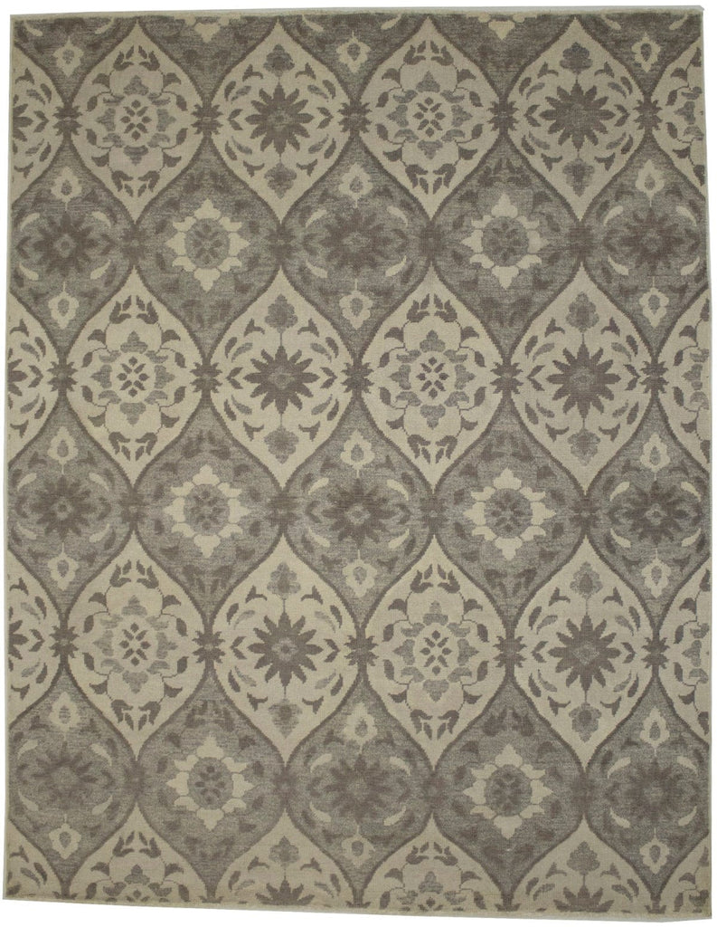 Floral Cream 8X10 Modern Oriental Rug