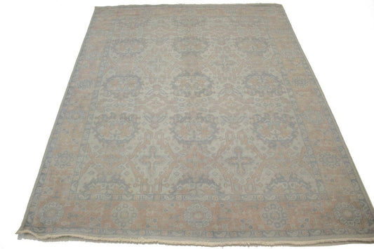 Floral Cream 8X10 Modern Oriental Rug